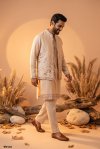 Outluk Wedding Vol 64 Linen Embroidery Mens Indo Western